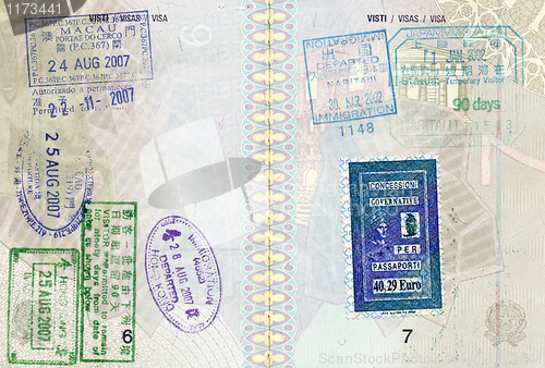 Image of passport stamp