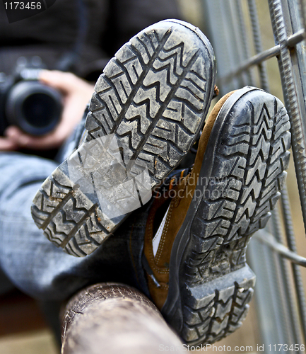 Image of shoes detail