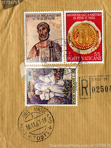 Image of vaticam stamp