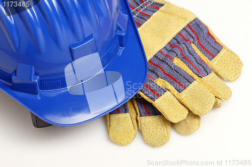 Image of helmet and gloves