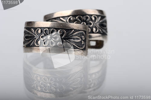 Image of Pair of antique earrings