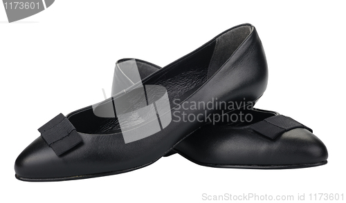 Image of Black women's shoes, isolated