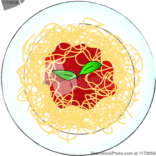 Image of Pasta plate