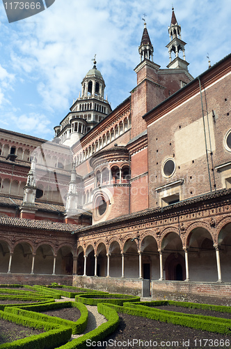 Image of Italian Monastery Certosa di Pavia