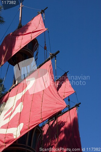 Image of Close up on a Pirate Ship