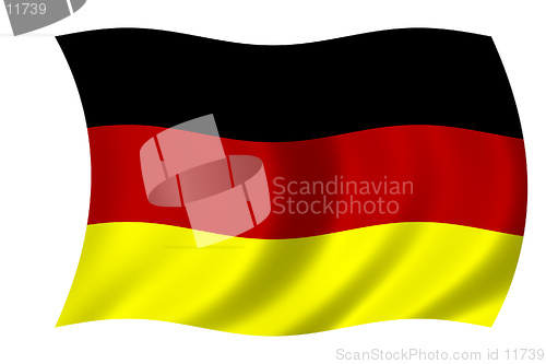 Image of waving flag of germany