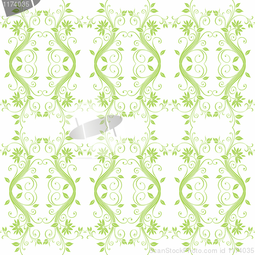 Image of  seamless floral pattern