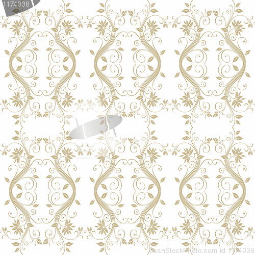 Image of  seamless floral pattern