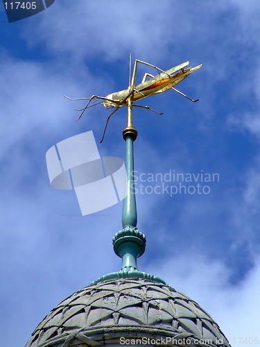 Image of Grasshopper statue