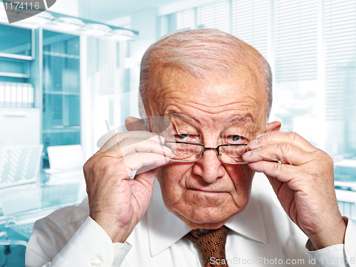 Image of man in office