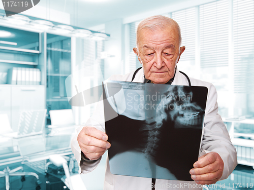 Image of old doctor