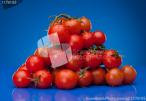 Image of Pile of cherry tomato