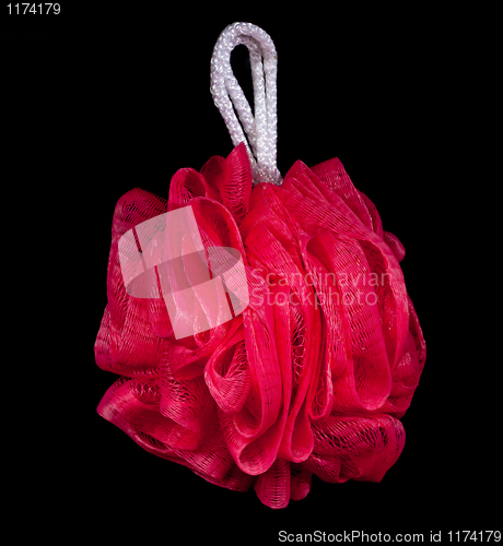 Image of Pink bath sponge