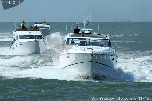 Image of speedboats