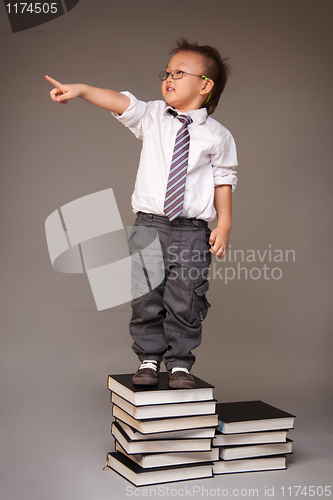 Image of Little Chinese entrepreneur