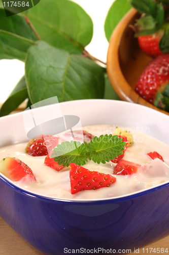 Image of Strawberry yogurt