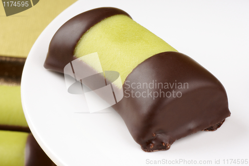 Image of Marzipan and chocolate roll