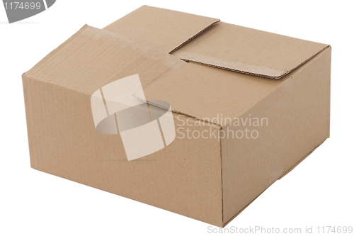 Image of closed cardboard box