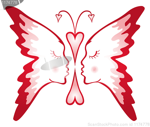 Image of Butterfly of love