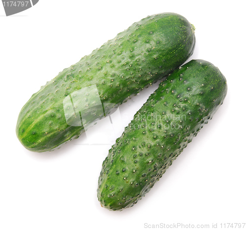 Image of two cucumbers