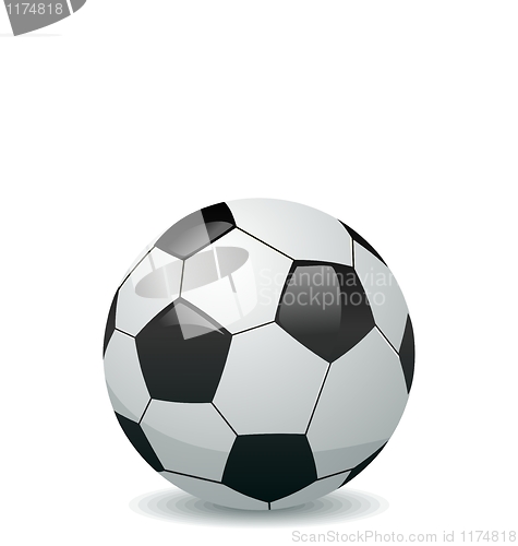 Image of Illustration of soccer ball