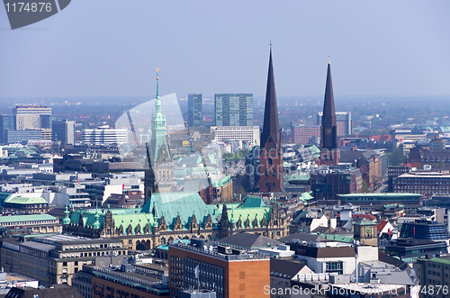 Image of hamburg skyline