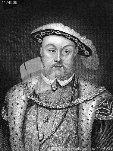 Image of Henry VIII King of England 