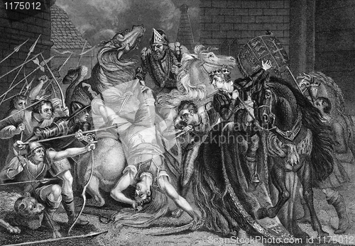 Image of William Walworth Lord Mayor of London Killing Wat Tyler