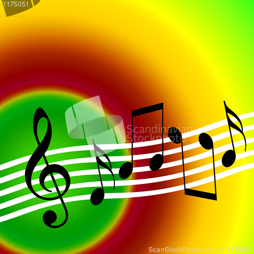 Image of Musical background