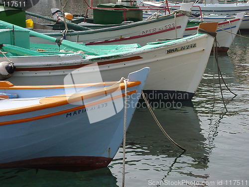 Image of Greek Fishingboats