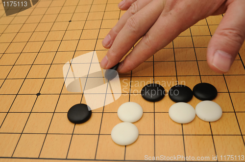 Image of Playing go game