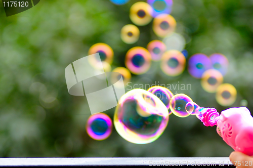 Image of Soap bubbles