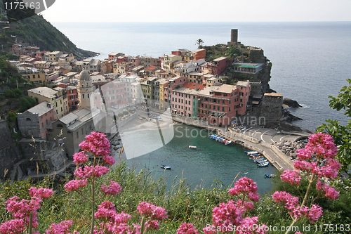 Image of Cinque terre, Vernazza, Italy. 