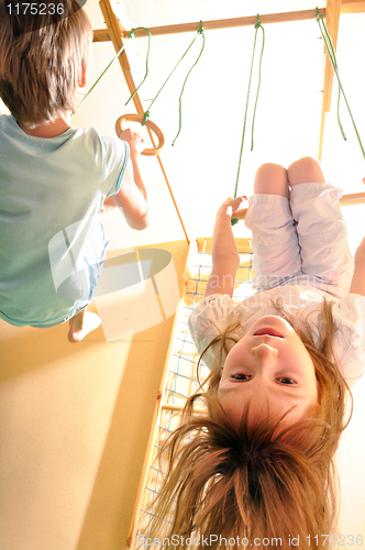 Image of kids playing at gym