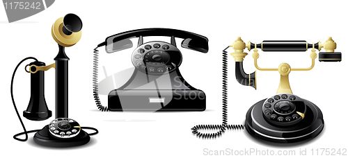 Image of Vintage telephones