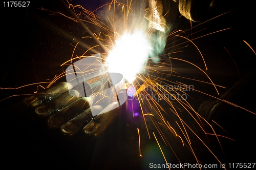 Image of Gas cutting of the metal