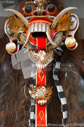 Image of Shot of a chinese warmask