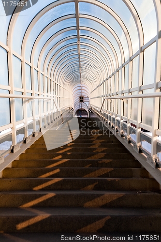 Image of Tunnel with stairs leading up