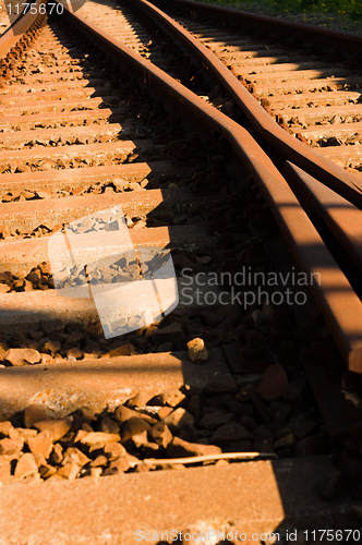 Image of Rusty old railway