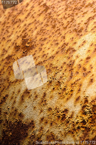 Image of Rust on metal surface