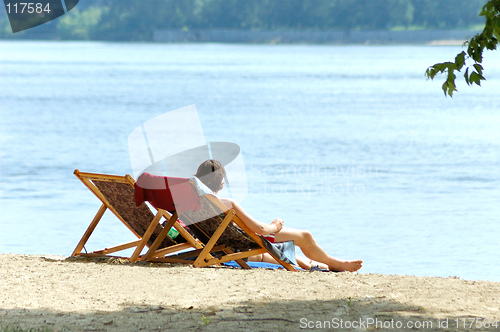 Image of Couple on the beach