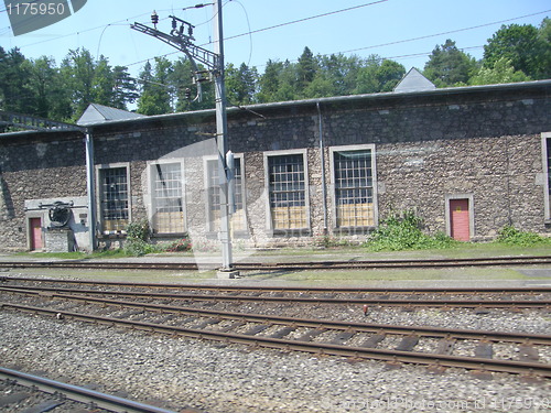 Image of Train Station in Switzerland