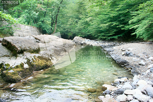 Image of mountain river