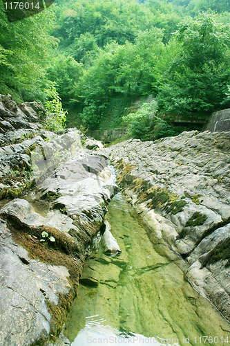 Image of mountain river