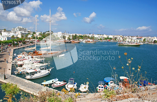 Image of Greece. Dodecanesse. Island Kos. Kos town. Harbor 