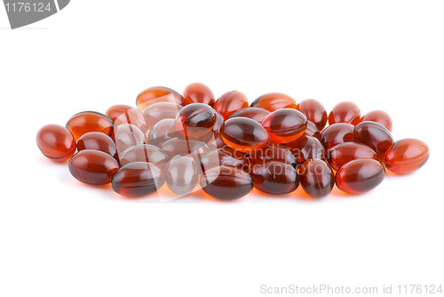 Image of Small pile of lecithin capsules