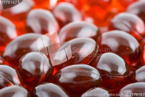 Image of Abstract background: lecithin capsules