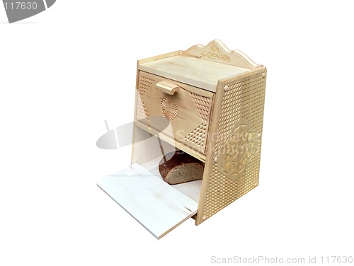 Image of Bread bin isolated