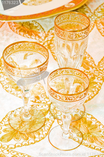 Image of Golden glass