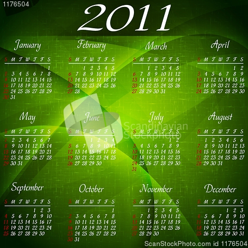 Image of Calendar 2011